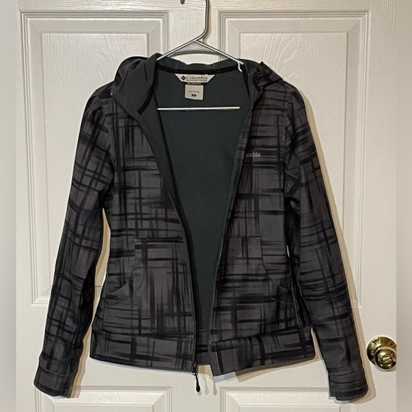 Columbia Women’s Size S Omni-Shield Hooded Water-Repellent Full Zip Jacket - Picture 3 of 5